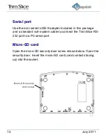 Предварительный просмотр 12 страницы CompuLab Trim-Slice User Manual