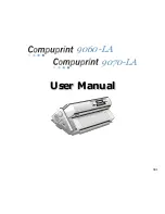 Compuprint 9060-LA User Manual preview