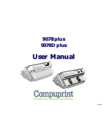 Compuprint 9078 plus HD User Manual предпросмотр