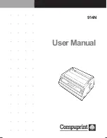 Предварительный просмотр 1 страницы Compuprint 914N User Manual