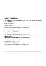 Предварительный просмотр 94 страницы Compuprint MDP 30FB Programmer'S Manual