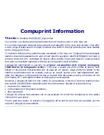 Предварительный просмотр 2 страницы Compuprint MDP40T plus User Manual