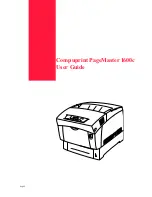 Compuprint PageMaster 1600c User Manual preview