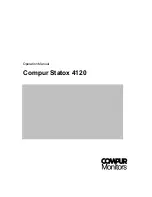 Preview for 1 page of Compur STATOX 4120 Operation Manual