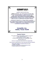 Предварительный просмотр 70 страницы CompUSA 333628 User Manual