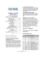 CompuSTAR 1WPLL4R User Manual предпросмотр