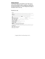 Preview for 10 page of CompuSTAR A311R User Manual