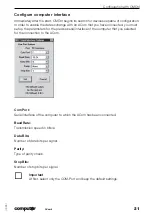 Preview for 21 page of computar acom6 Installation And Operation Manual