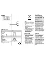 Preview for 2 page of computar TG3Z2910 FCS Instruction Manual