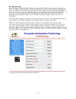 Preview for 70 page of Computer Automation Technology CAT-800 Manual