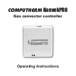 Предварительный просмотр 1 страницы Computherm KonvekPRO Operating Instructions Manual