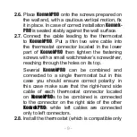 Предварительный просмотр 9 страницы Computherm KonvekPRO Operating Instructions Manual