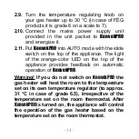 Предварительный просмотр 14 страницы Computherm KonvekPRO Operating Instructions Manual