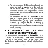 Предварительный просмотр 18 страницы Computherm KonvekPRO Operating Instructions Manual