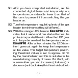 Предварительный просмотр 19 страницы Computherm KonvekPRO Operating Instructions Manual