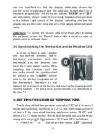 Предварительный просмотр 6 страницы Computherm q3rf Operating Instructions Manual