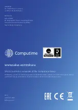 Предварительный просмотр 24 страницы Computime Salus Controls RT310SPE Full User Manual