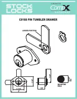 Preview for 1 page of COMPX C8188 Dimensional Drawing