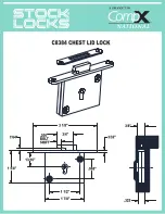 Preview for 1 page of COMPX C8384 Dimensional Drawing