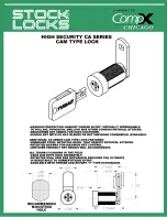 Preview for 1 page of COMPX CA-CAM Manual