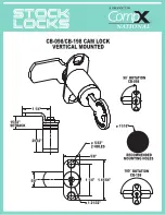 Предварительный просмотр 1 страницы COMPX CB098-198 Instruction Sheet