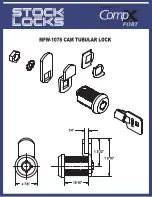 Предварительный просмотр 1 страницы COMPX MFW-1078 Dimensional Drawing