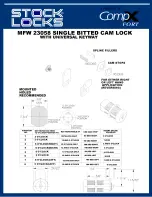 COMPX MFW 23058 Dimensional Drawing preview