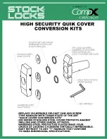 Preview for 1 page of COMPX QUIKCOVER Manual