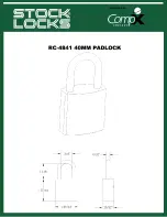 COMPX RC-4841 Dimensional Drawing preview