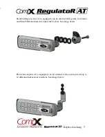 Preview for 7 page of COMPX Regulator AT Instruction Manual