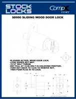 Preview for 1 page of COMPX SD990 Dimensional Drawing