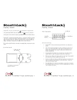 Preview for 5 page of COMPX StealthLock SL-100 Instruction Manual