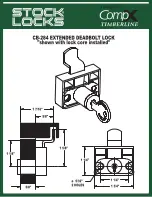 COMPX Timberline CB-284 Instruction Sheet preview