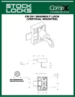 Preview for 1 page of COMPX Timberline CB-291 Instruction Sheet