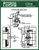 COMPX Timberline D270CB Instruction Sheet preview