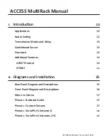 Предварительный просмотр 2 страницы Comrex ACCESS MultiRack Product Manual