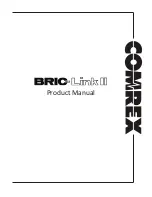 Предварительный просмотр 1 страницы Comrex BRIC-Link II Product Manual