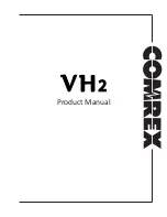 Comrex VH2 Product Manual preview