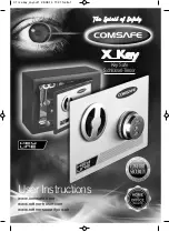 Comsafe Key Line X-KEY User Instructions предпросмотр