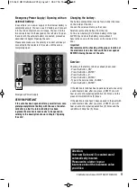 Preview for 8 page of Comsafe Premium Line FireSafe.EL Electronic User Instructions