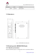 Предварительный просмотр 7 страницы Comset CM550W-POE User Manual