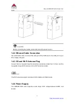 Предварительный просмотр 8 страницы Comset CM550W-POE User Manual