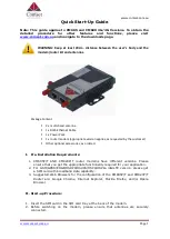 Preview for 1 page of Comset CM685 Series Quick Start Up Manual