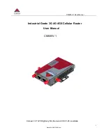 Comset CM685V-1 User Manual предпросмотр