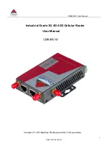 Preview for 1 page of Comset CM685V-W User Manual