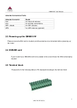 Preview for 9 page of Comset CM685V-W User Manual