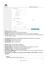 Preview for 39 page of Comset CM685V-W User Manual