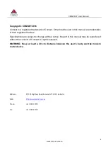 Preview for 4 page of Comset CM820V-W User Manual