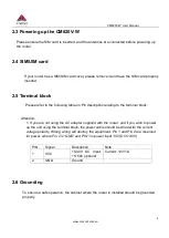 Preview for 9 page of Comset CM820V-W User Manual