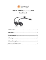 COMSOL HDC545 User Manual предпросмотр